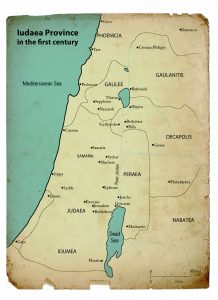 Map of Roman Judea