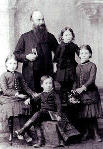 Hechler with his progeny