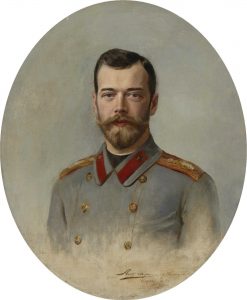 Portrait of Nicholas II by Earnest Lipgart, 1897