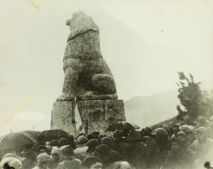 חנוכת האנדרטה בתל חי