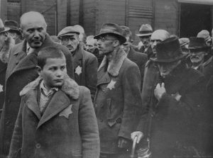 Zeitlin and his comrades were sent from Warsaw to Treblinka on the eve of Rosh Hashana, 1942. Hungarian Jews arriving in Auschwitz-Birkenau, The Auschwitz Album, 1944 I United States Holocaust Memorial Museum, courtesy of Yad Vashem 